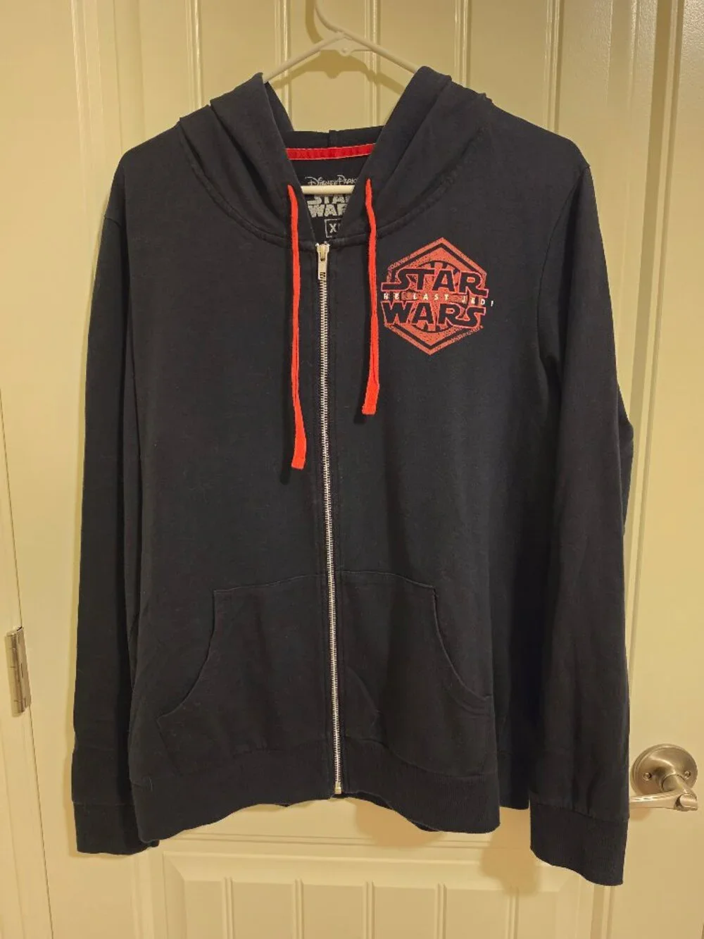 Star Wars The Last Jedi “Beware the Power of the Dark Side” Hoodie DisneyPark XL